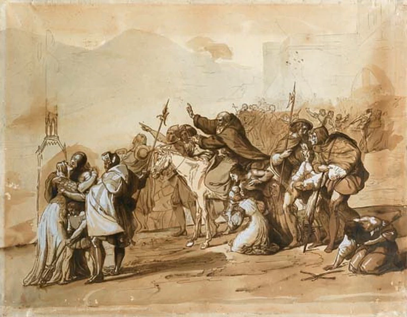 Pietro l’Eremita predica la crociata